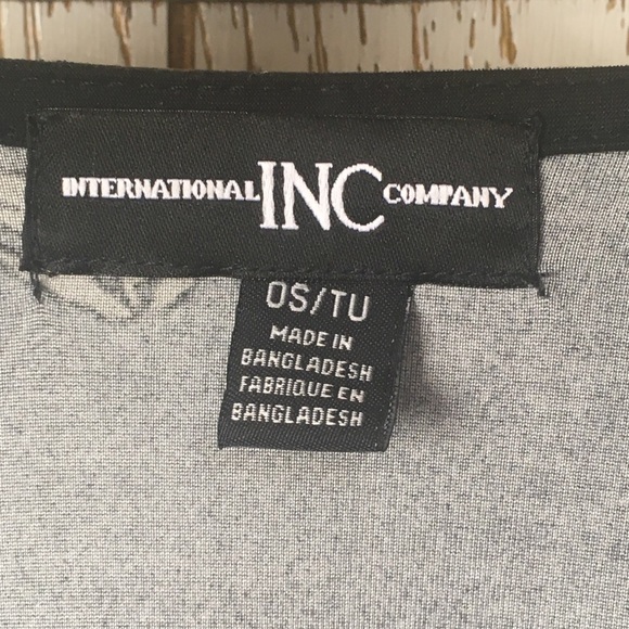 INC floral sleeveless cardigan - Picture 9 of 10